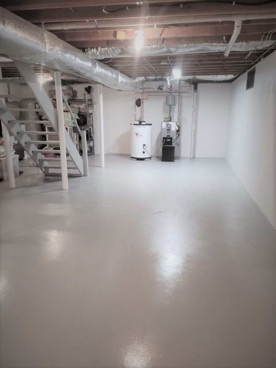 Basement Epoxy Floor